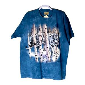 1999 Vintage White Tiger Shirt